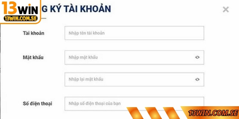 Nhập đầy đủ thông tin họ tên và số điện thoại chính xác