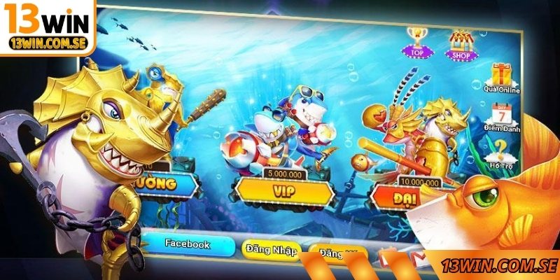 Trải nghiệm game bắn cá 3D hấp dẫn cùng cơ hội đổi thưởng
