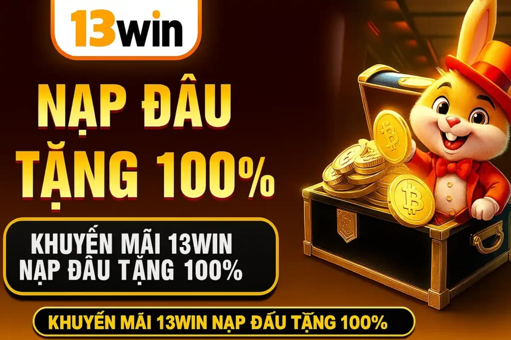 Vì sao anh em khoái khuyến mãi nạp đầu 13Win?